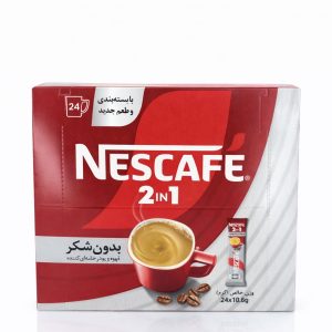 نسکافه ۲ در ۱ بدون شکر (۲۴ ساشه‌ای)